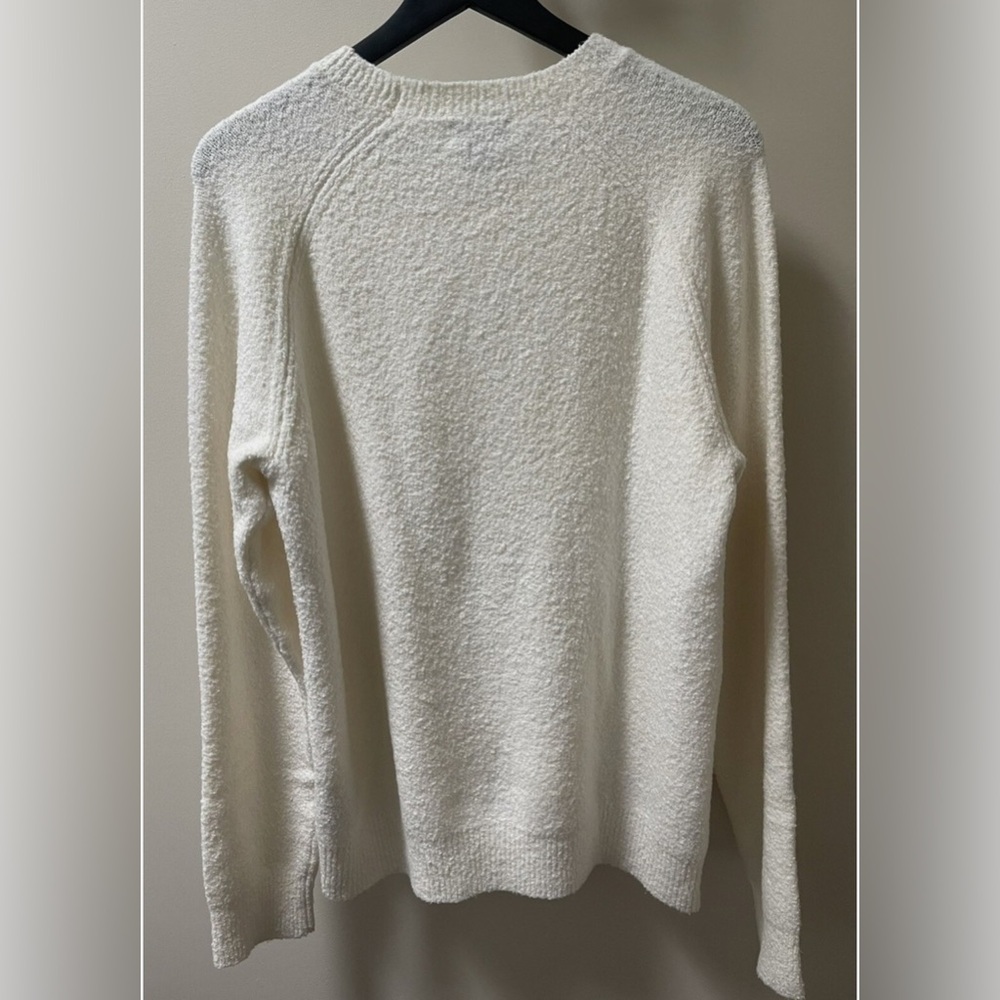 Club Monaco Soft Ecru White Sweater – Men’s Medium